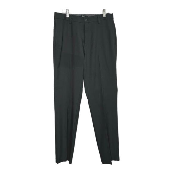 Chaps Men’s Gray Pleated Dress Pants, Size 29/30, Pre-owned - Picture 1 of 6